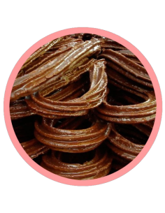 Churros con chocolate de la mayor calidad