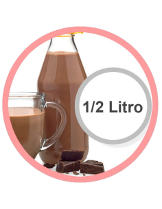 Medio litro de chocolate
