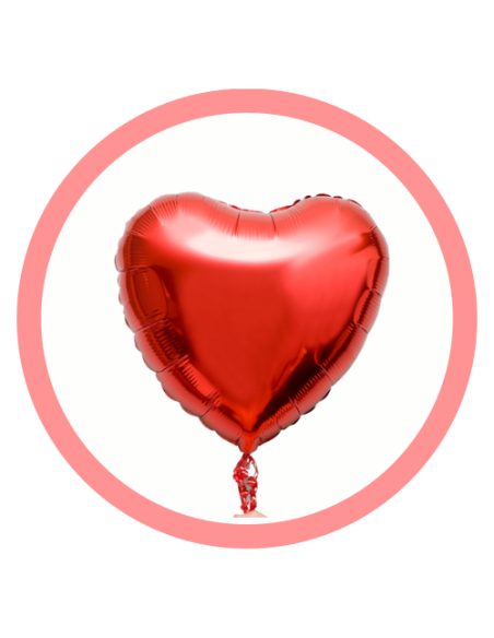 Globo  Corazón de Helio Globo  Corazón de Helio