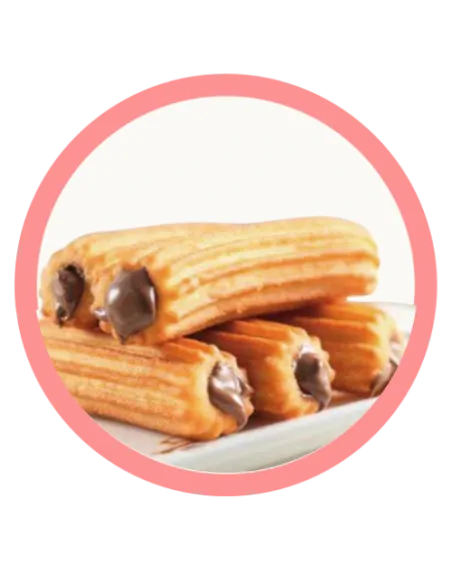 Churros Rellenos de Nocilla Churros Rellenos de Nocilla